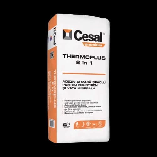 Adeziv Vata, EPS, XPS, Cesal Thermoplus 2 in 1, 25kg