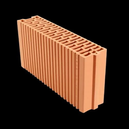 Caramida Porotherm 12 N + F (Nut si Feder) Profi, 500x120x249mm