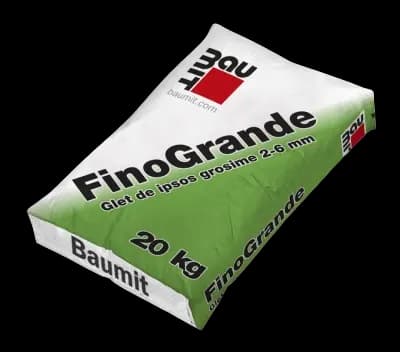 Glet Baumit FinoGrande, pe baza de ipsos, interior, 20 kg